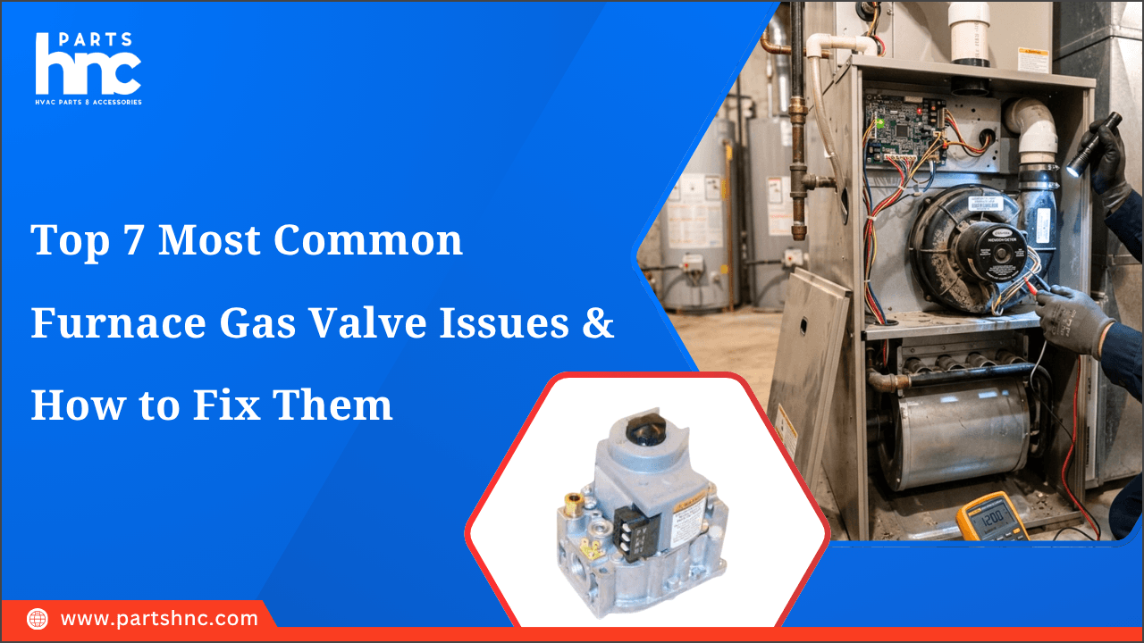 Top 7 Most Common Furnace Gas Valve Issues & How to Fix Them_PartsHnC