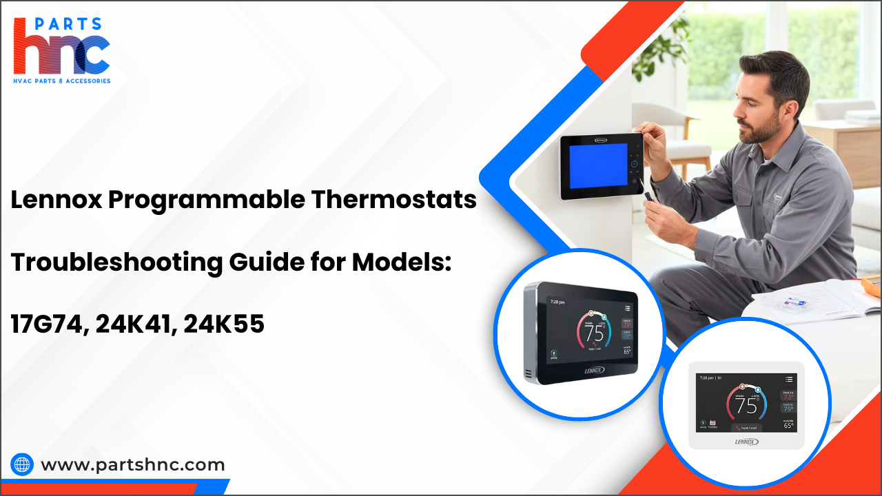 Troubleshooting Guide for Lennox Programmable Thermostats: Models 17G74, 24K41, 24K55-PartsHnC
