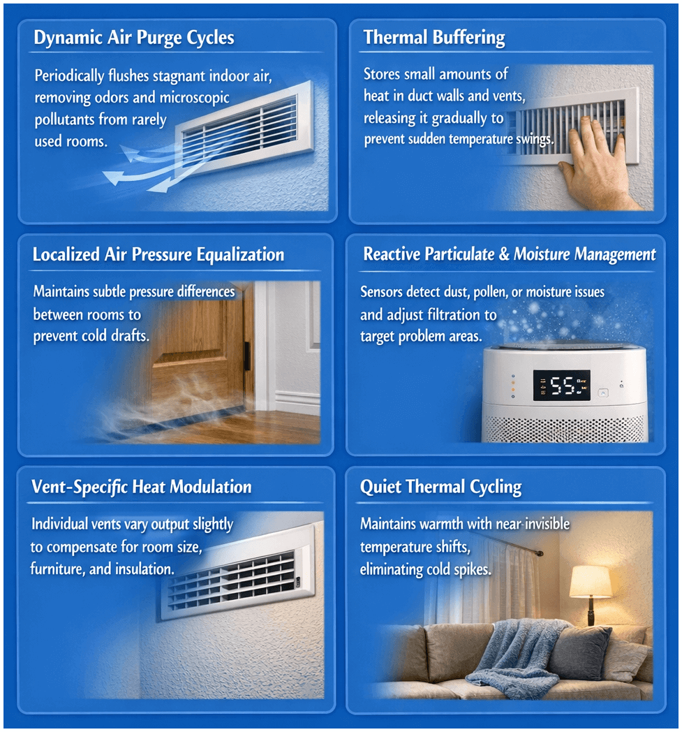 Improved Indoor Air Quality and Consistent Temperature Control in Winter